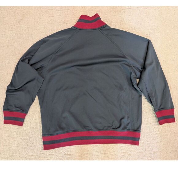 Nike Alabama Track Jacket Mens XXL 2XL Grey Gray Roll Tide Crimson Tide - Picture 2 of 10
